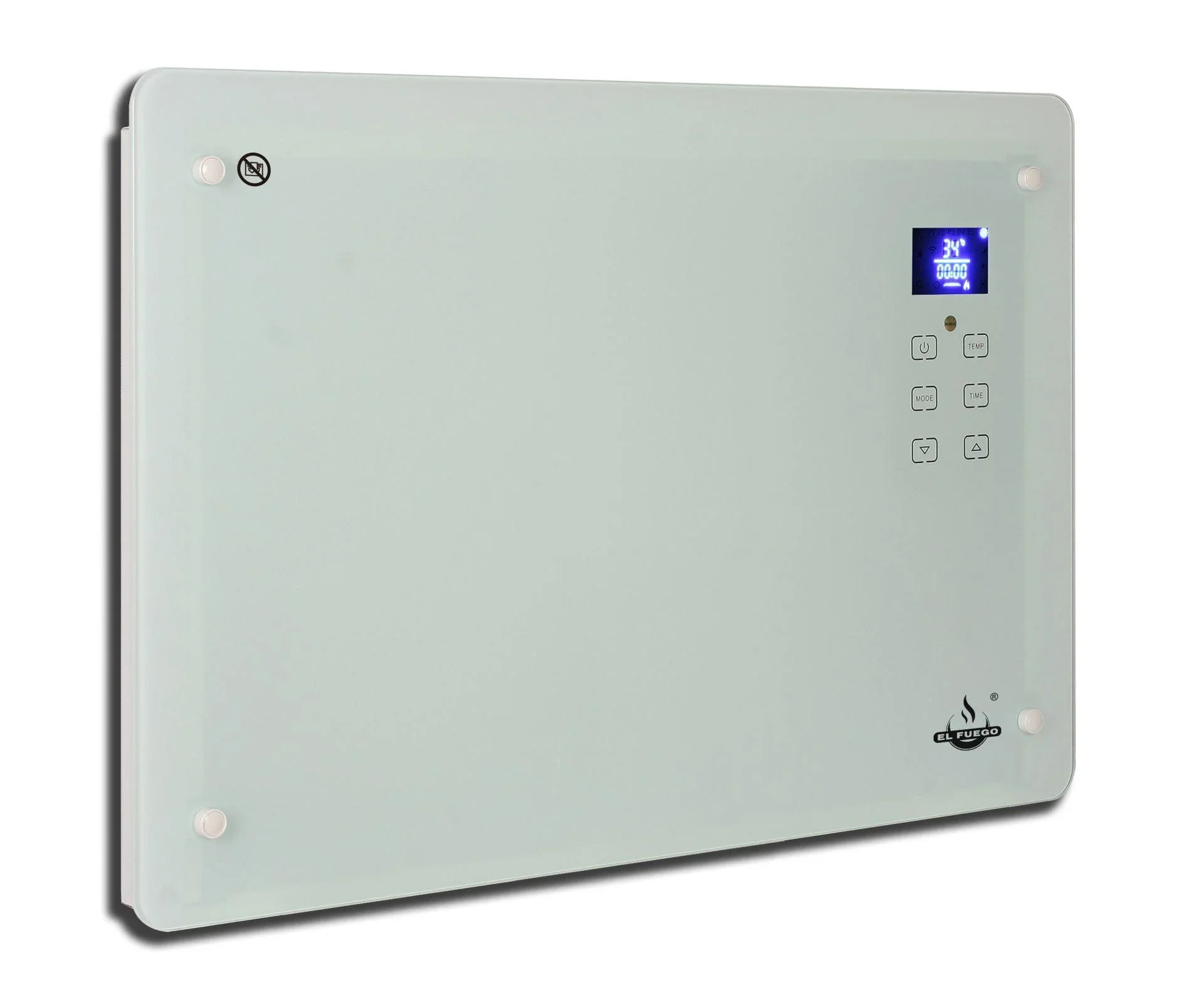 Glaskonvektor, weiß, 1500 W - 4