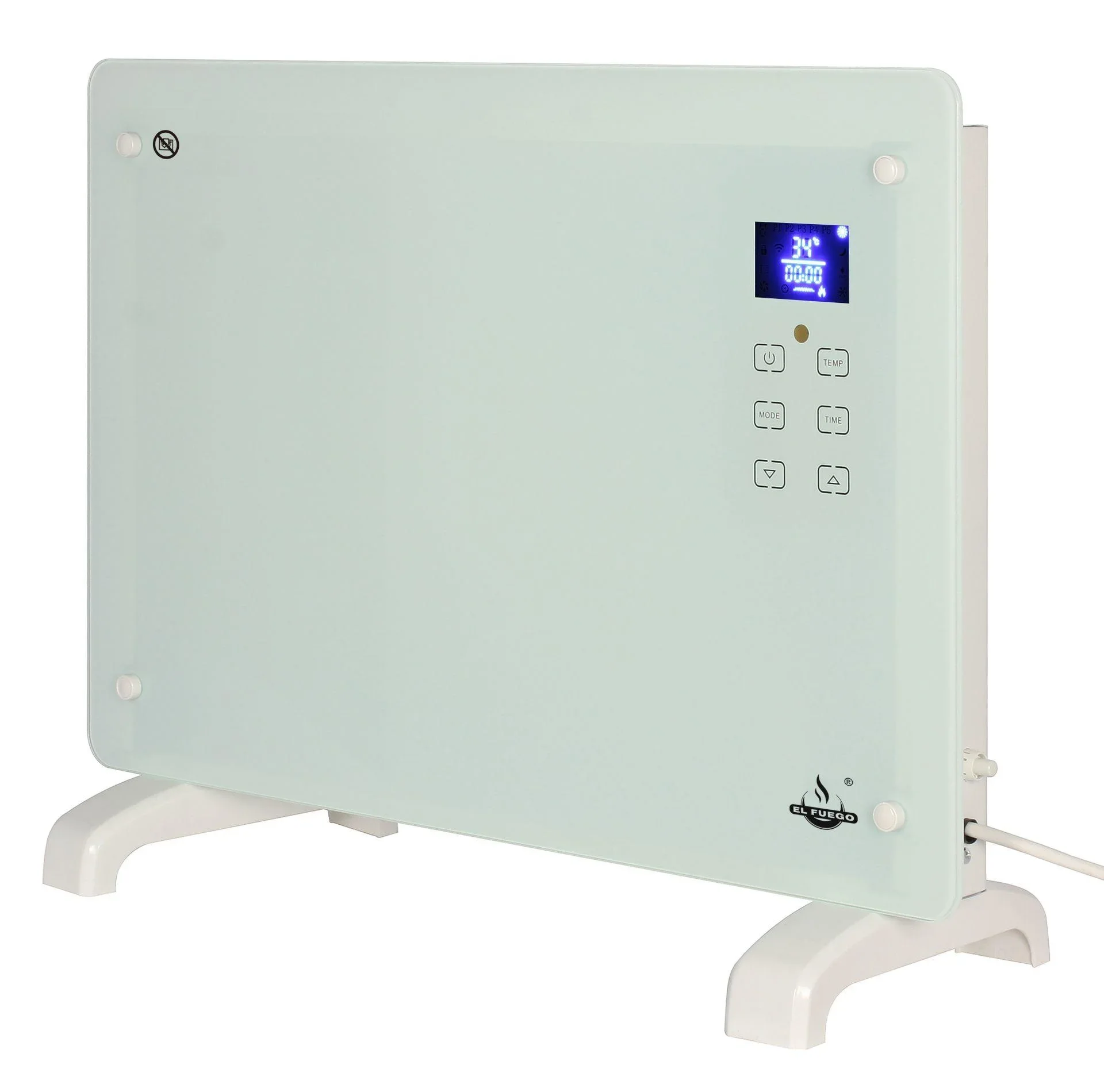 Glaskonvektor, weiß, 1500 W - 7