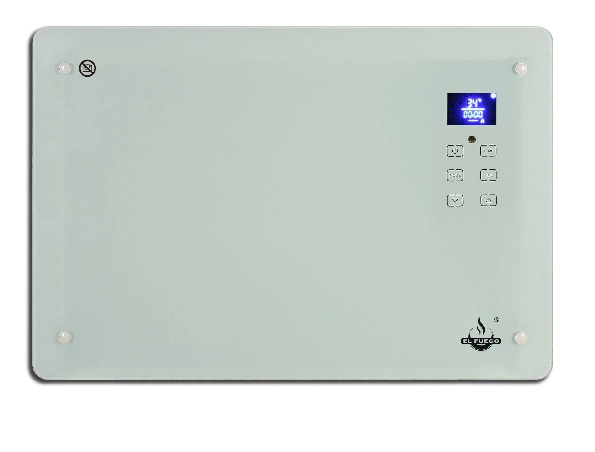Glaskonvektor, weiß, 1500 W - 8