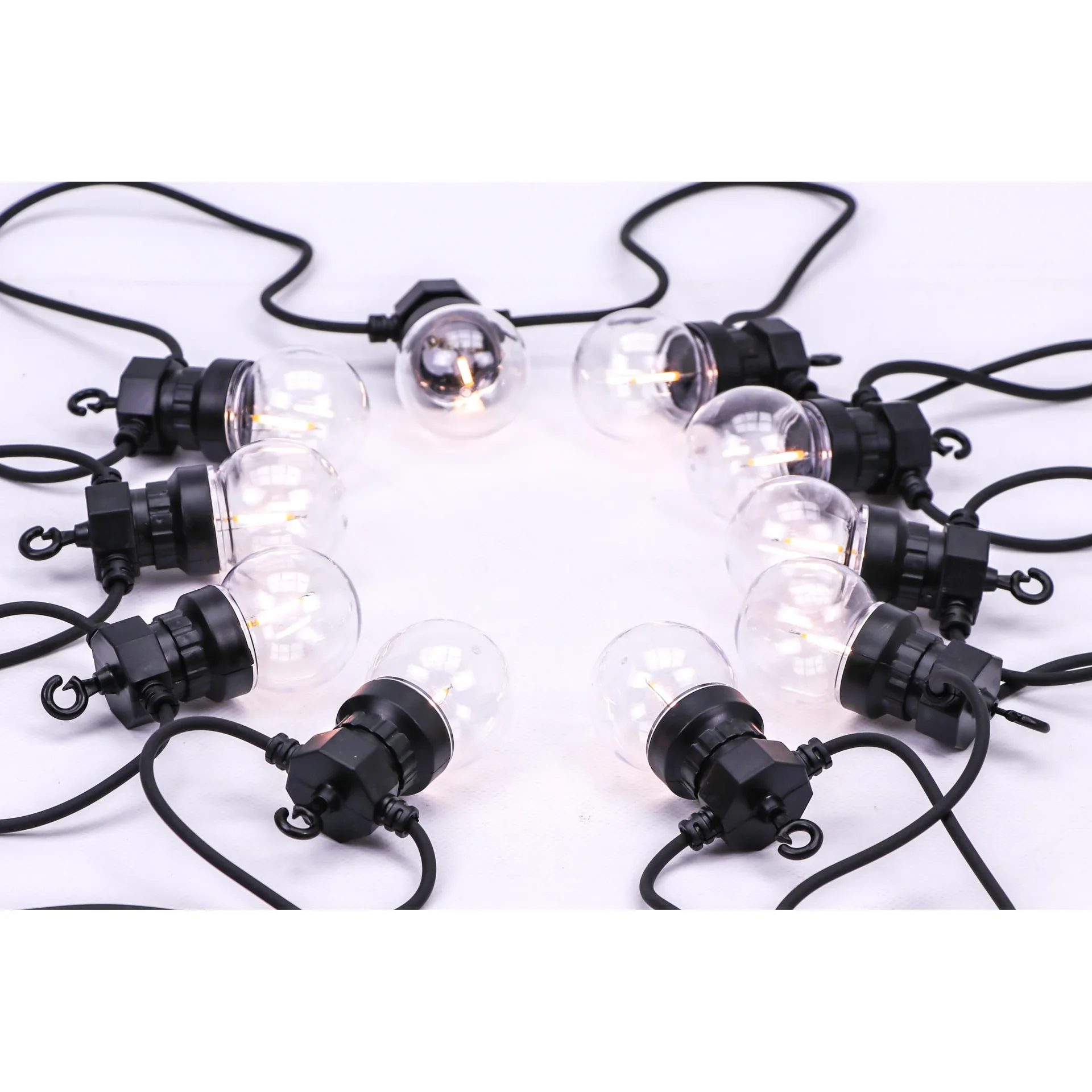 VT-71510 LED Prikkabel 5 Meter mit Stecker, 10x 0,6 W LED-Leuchten - 3