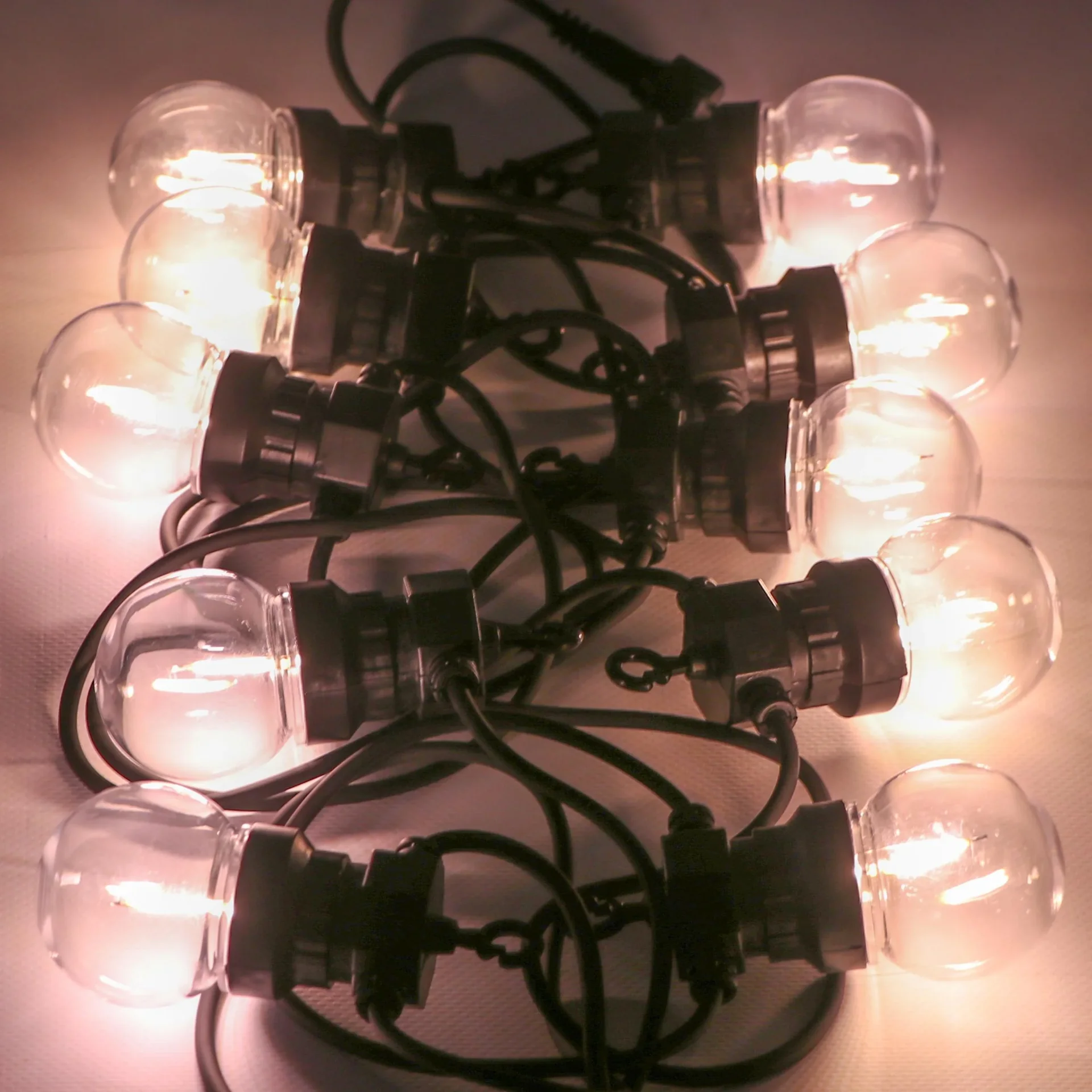 VT-71510 LED Prikkabel 5 Meter mit Stecker, 10x 0,6 W LED-Leuchten - 4