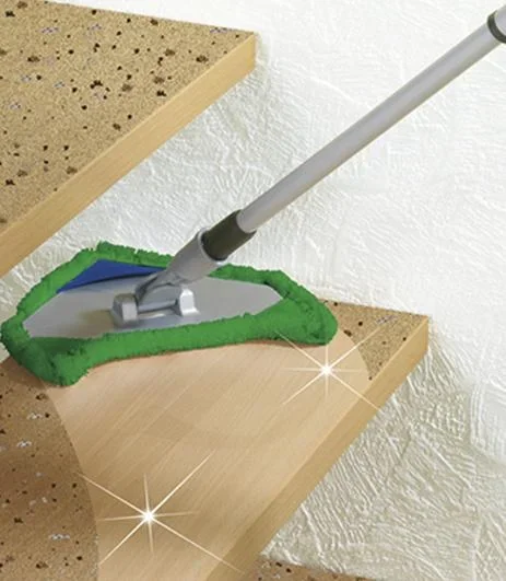 Multiflex Wischer, mit Teleskopstiel und 3 Bezüge - 1