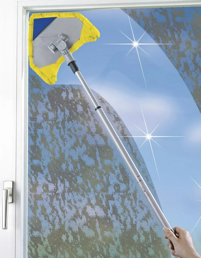 Multiflex Wischer, mit Teleskopstiel und 3 Bezüge - 6