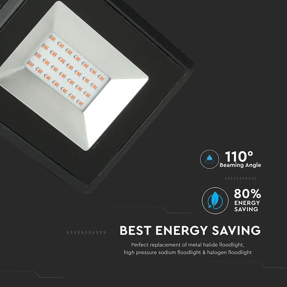 VT-4021 20W Strahler mit rotem Licht - IP65 - Atmosphärische Beleuchtung - 1