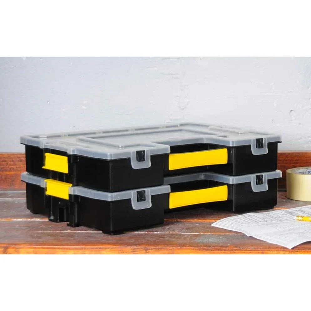 SortMaster Organizer Combipack 2 Stück - abschließbar - stapelbar - 33x43x9 cm - 2