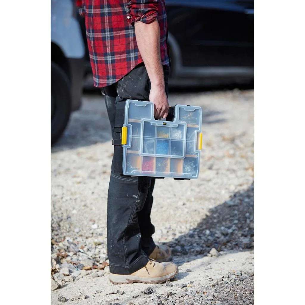 SortMaster Organizer Combipack 2 Stück - abschließbar - stapelbar - 33x43x9 cm - 5