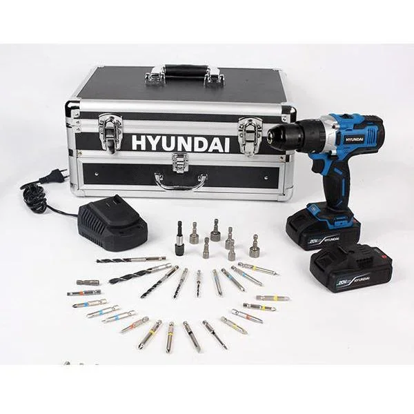 105-stelliger Akku-Bohrersatz 20V im Koffer - 1