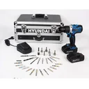 105-stelliger Akku-Bohrersatz 20V im Koffer - 1