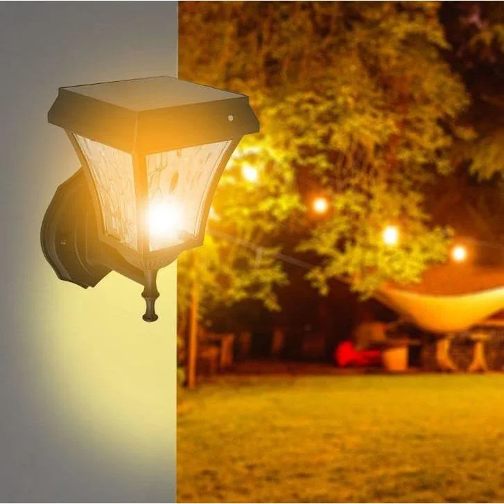 VT-982 Valencia Solar-Wandleuchte Solar-LED-Lampe - 3 Lichtfarben - 1