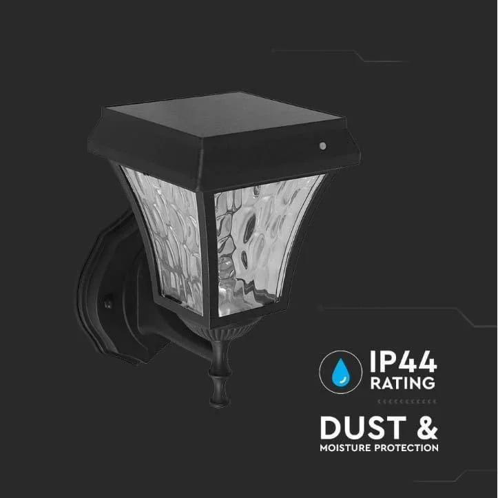 VT-982 Valencia Solar-Wandleuchte Solar-LED-Lampe - 3 Lichtfarben - 3