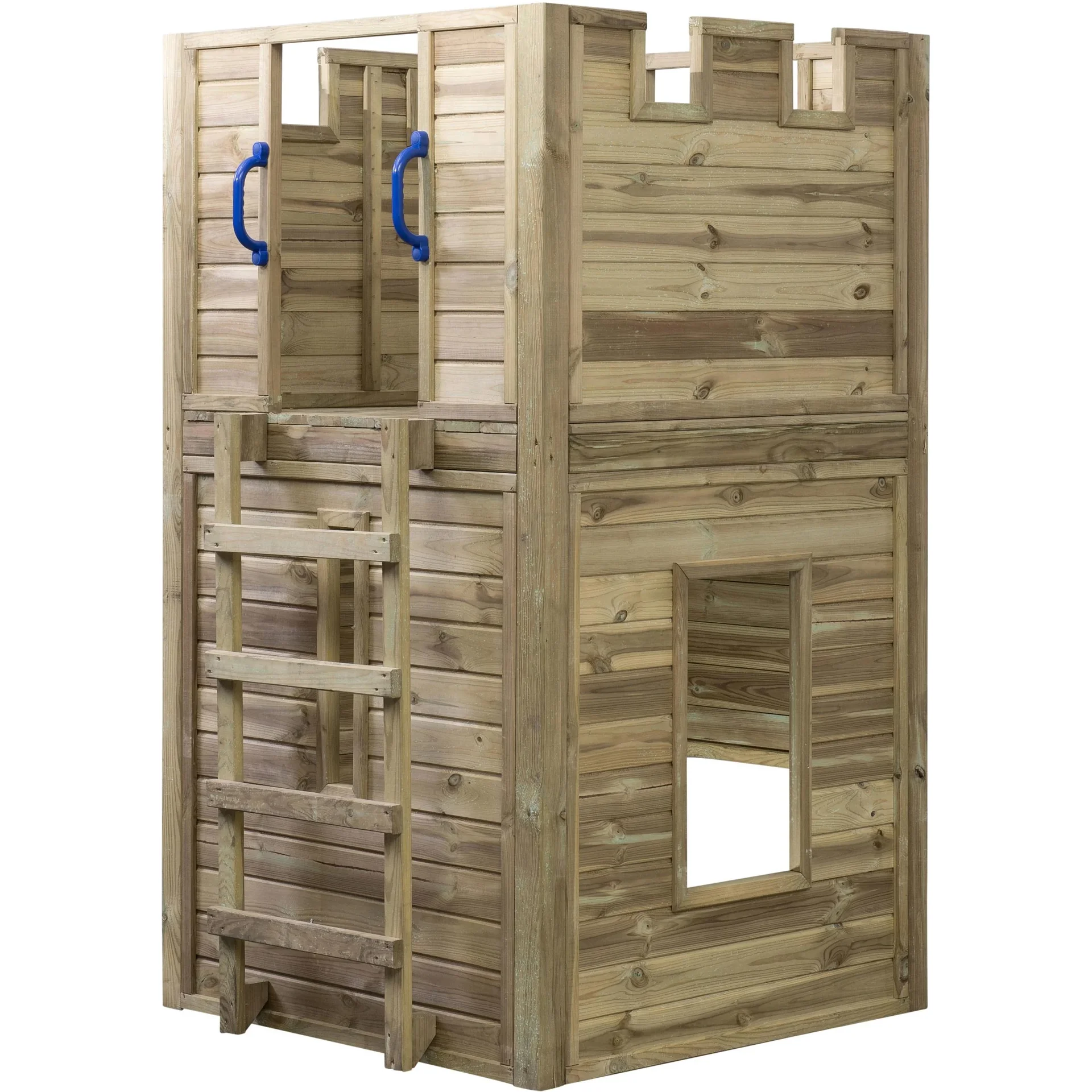 Spieltürm Lancelot mit Rutsche bla - 2