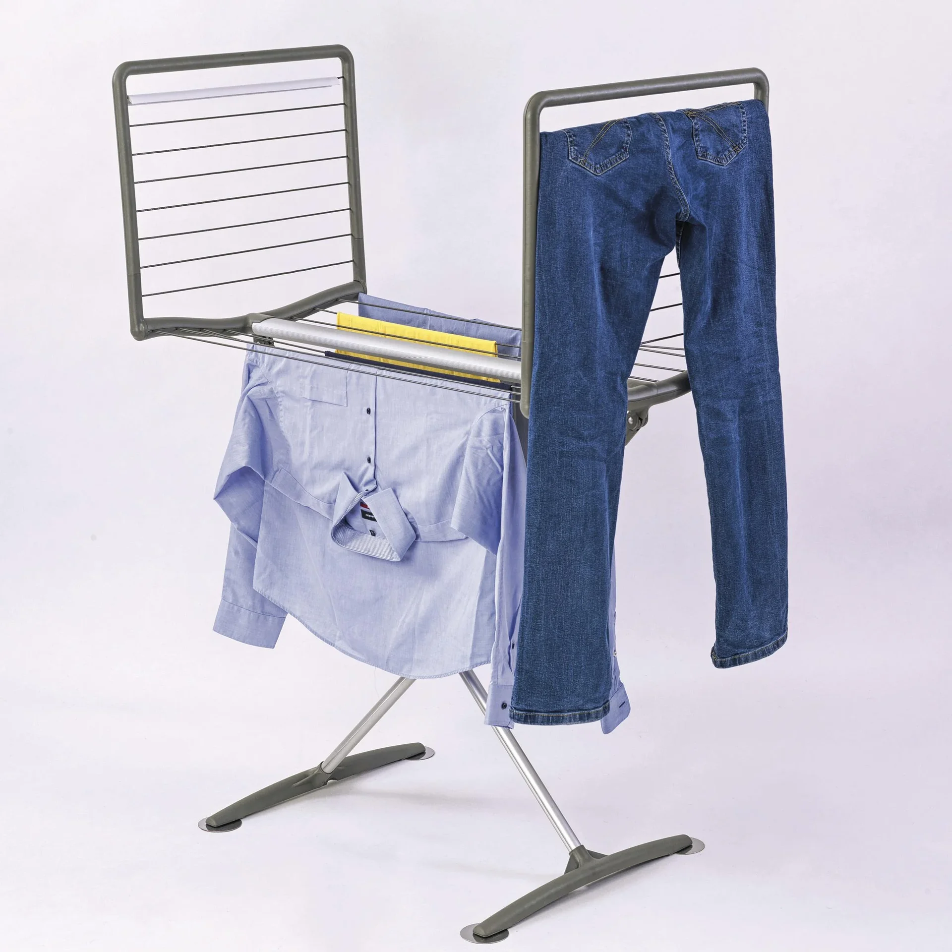 Flügel-Wäschetrockner "FashionDry PLUS", 18 m Trockenlänge - 0