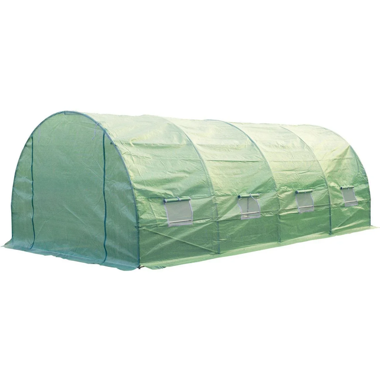 Foliengewächshaus 6x3x2m Pflanzenhaus - 2