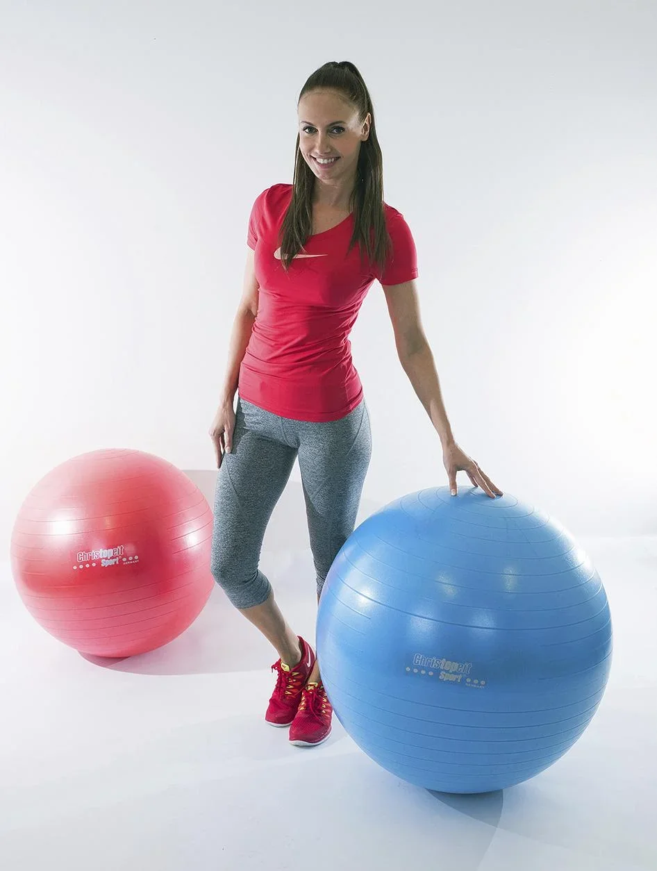 Gymnastikball 75 cm inkl. Pumpe - 0