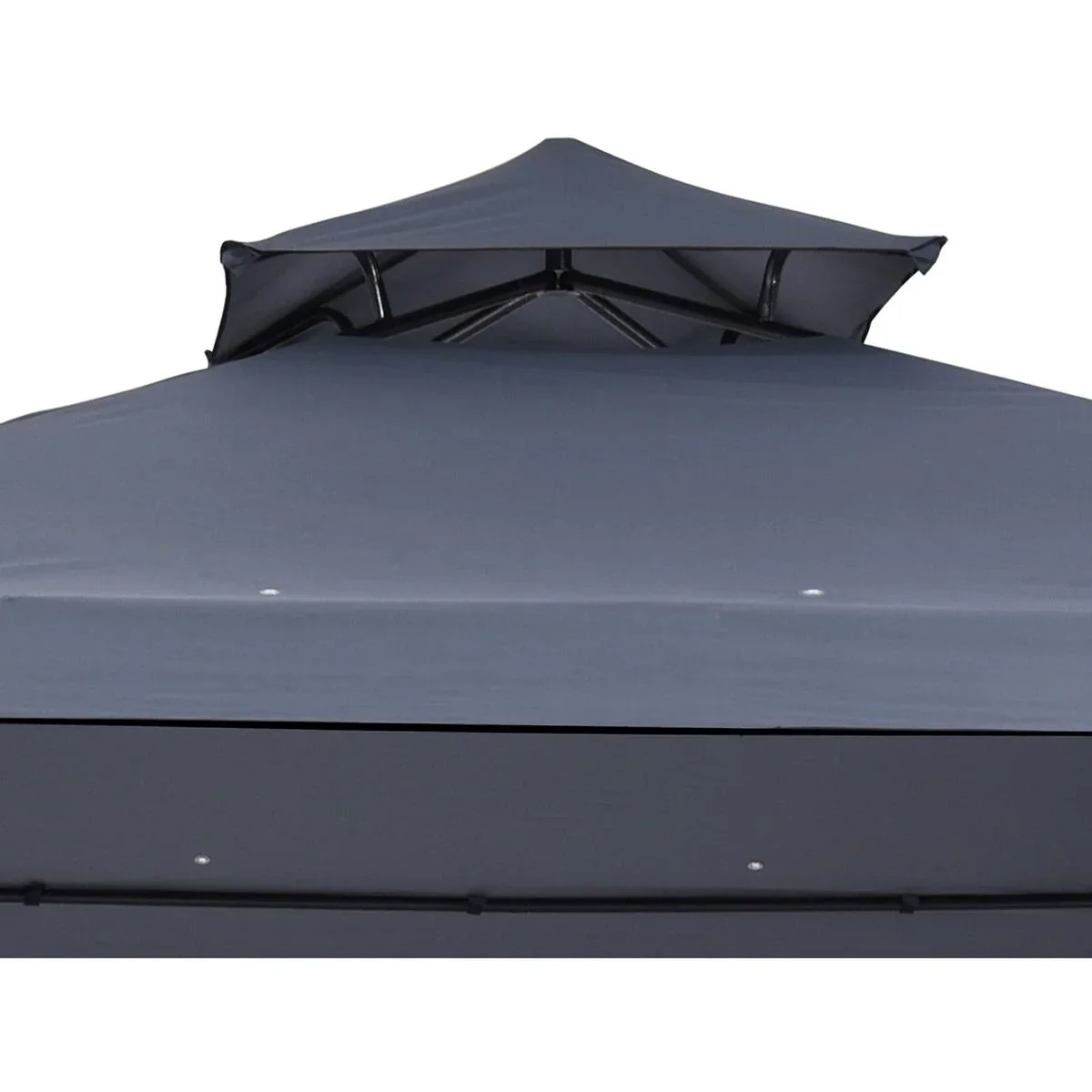 Pavillon Sairee anthrazit 3,5 x 3,5m - 0