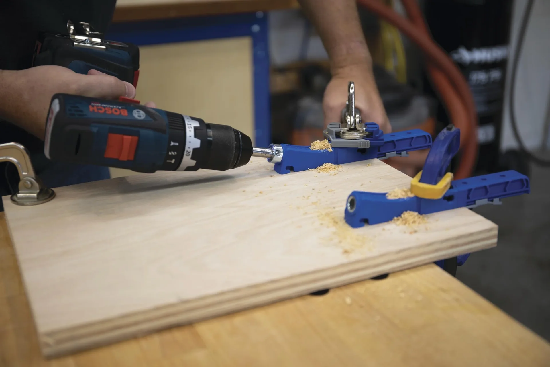 Taschenloch-Schablone - 0