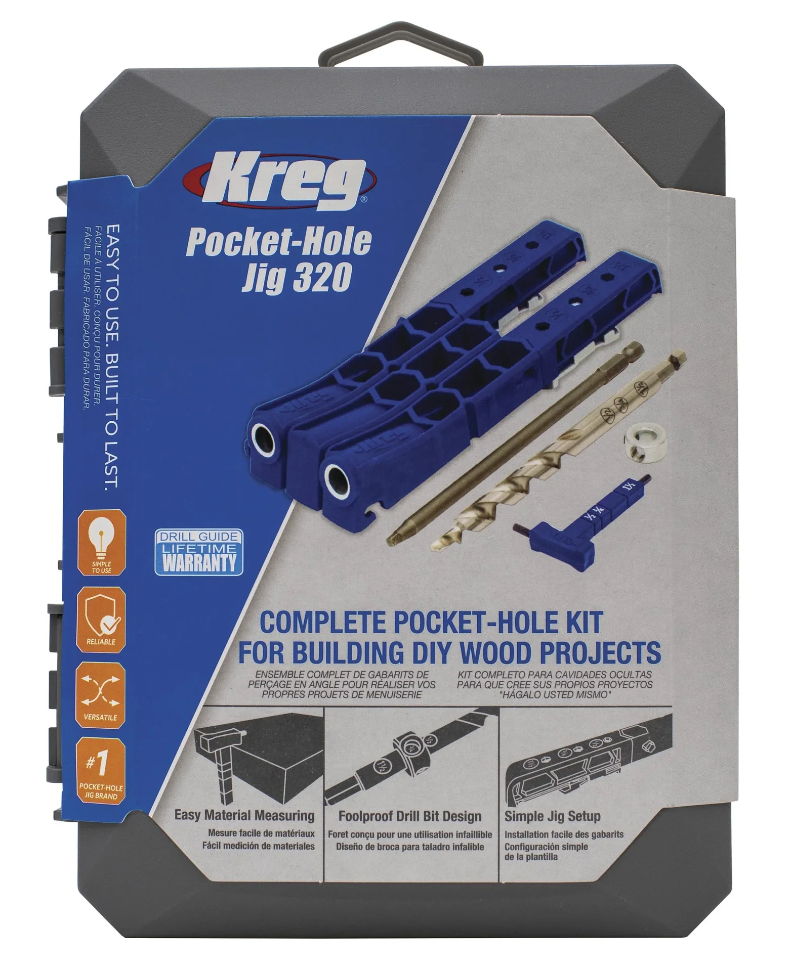 Taschenloch-Schablone - 1