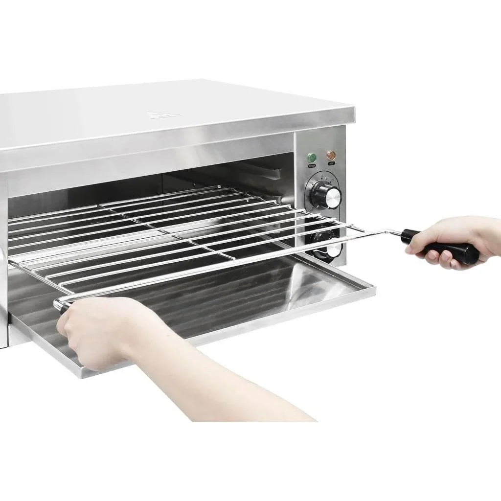 Salamander Grill elektrisch gastronorm 2500 W Edelstahl - 0