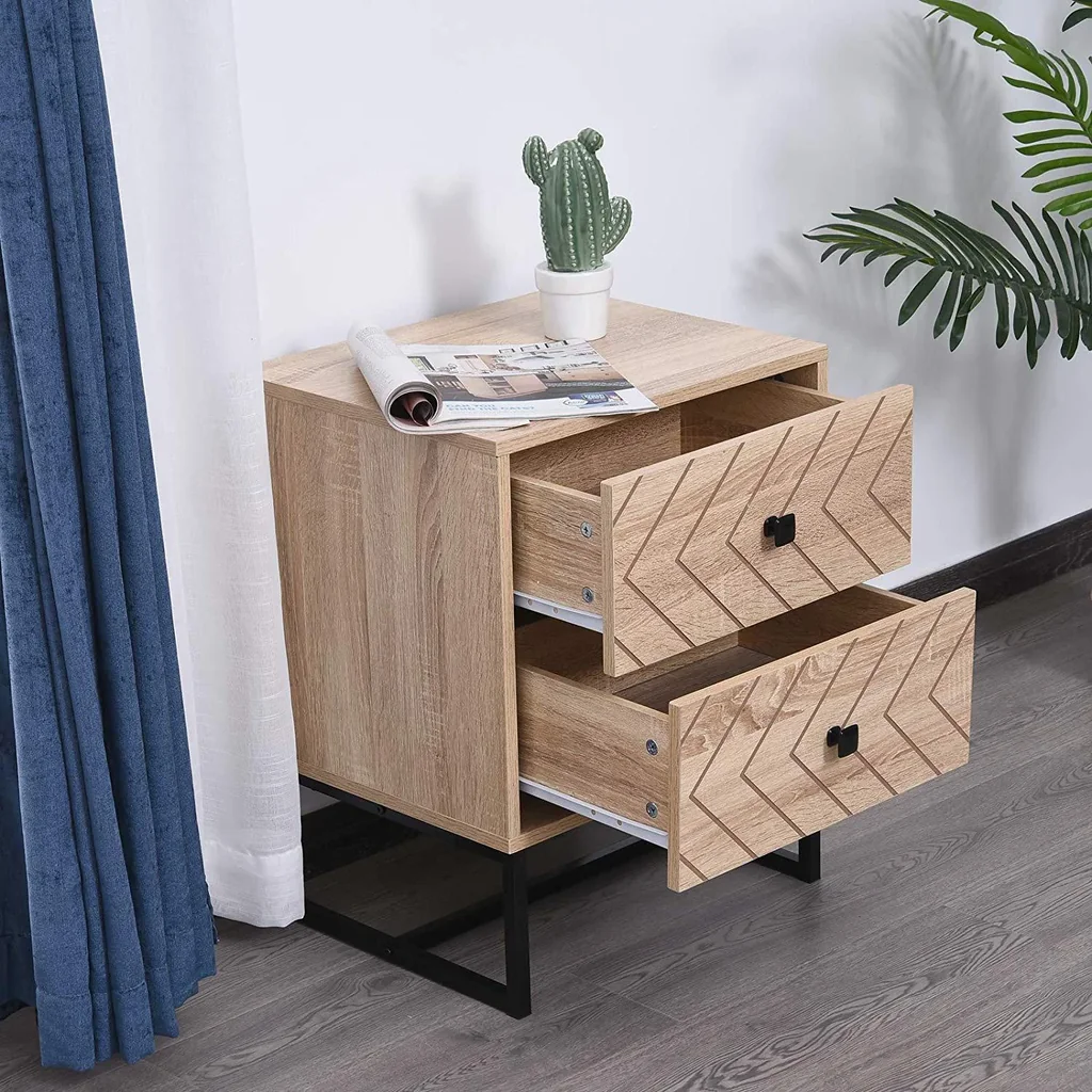 Nachtkommode im Retro-Design - 5