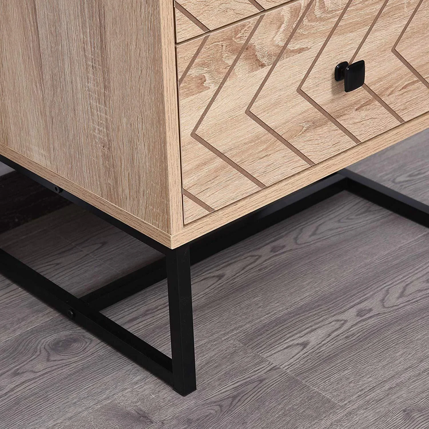 Nachtkommode im Retro-Design - 6