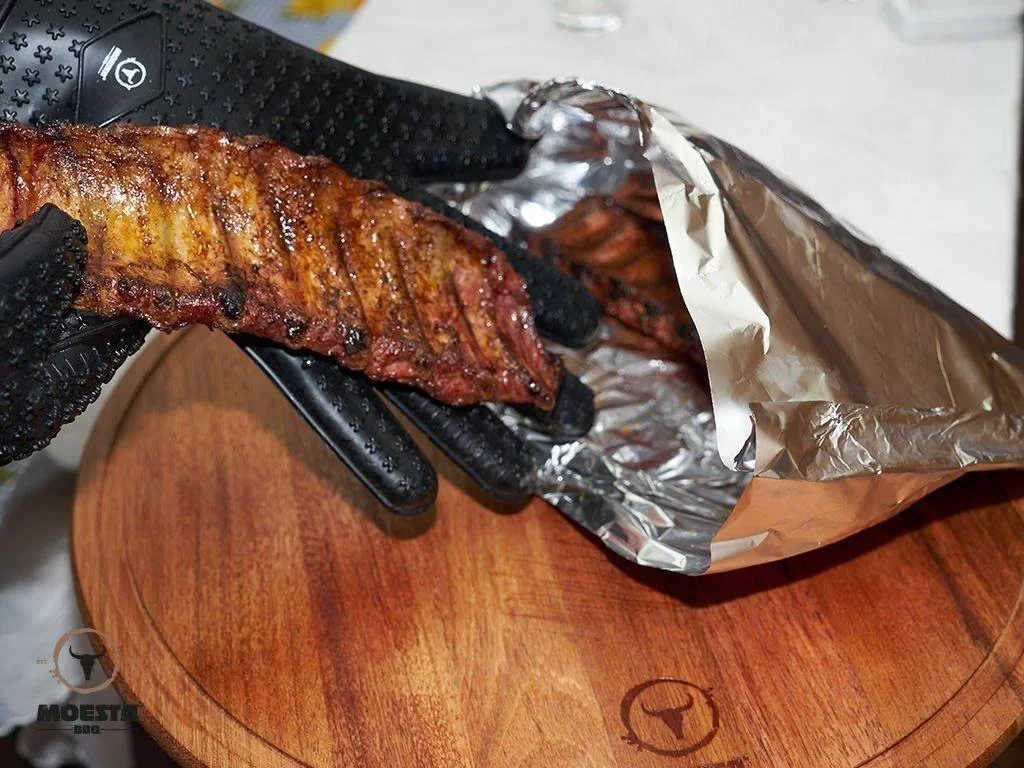 MeatGloves - Silikon Grillhandschuhe: Gr. M/L - 3