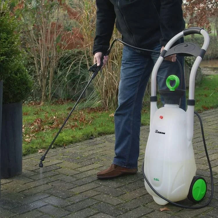Eurom Trolleyspritze Druckspritze 16 Liter Unkrautspritze - 0