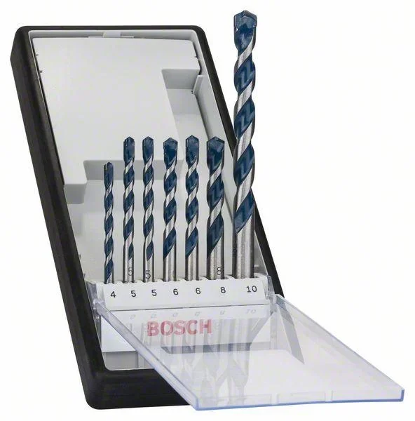 Betonbohrer-Set, Robust Line, CYL-5, 4-10 mm, 7-teilig - 0