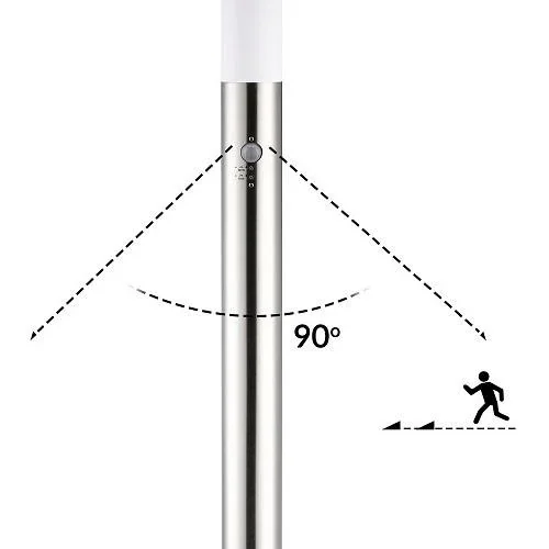 Lampe - Straßenlampe mit Sensor - 2
