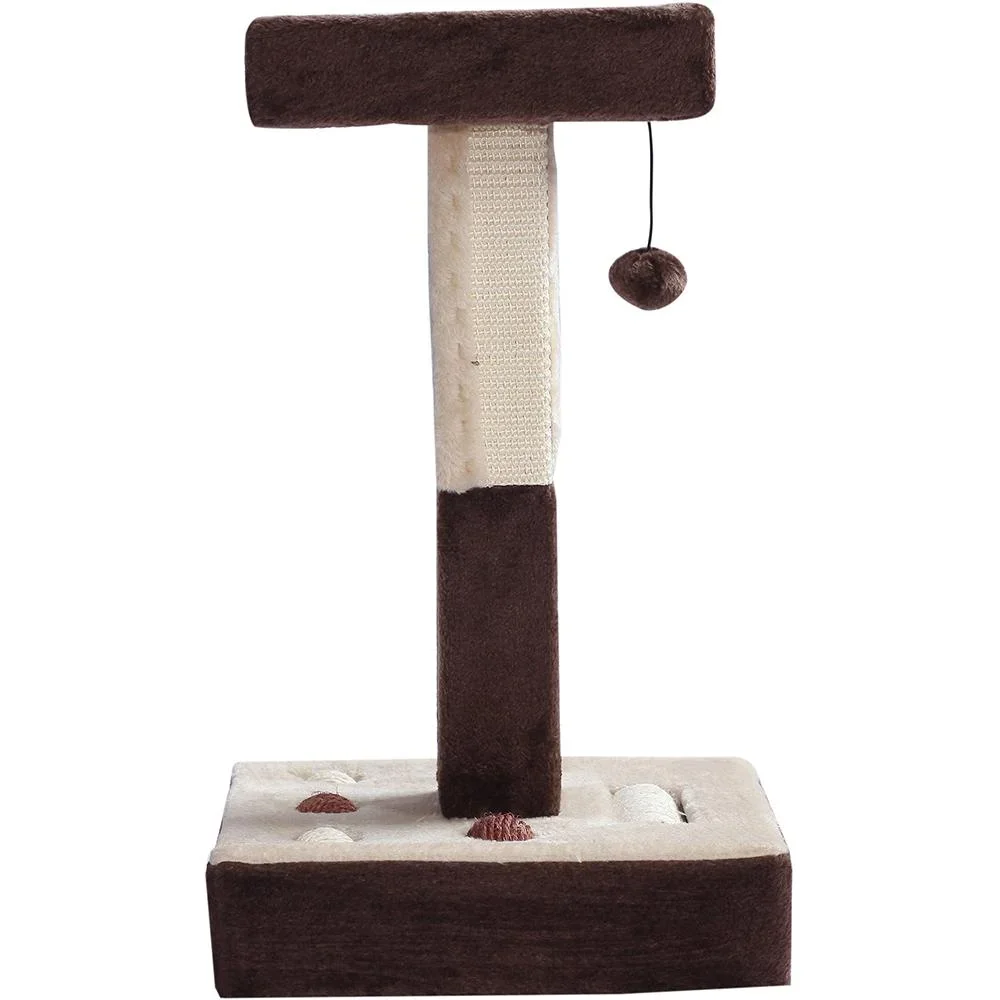 Kratzbaum Katzenbaum Spielbaum mit Ball und Roller Mäuse L35 x B35 x H60,5 cm - 6