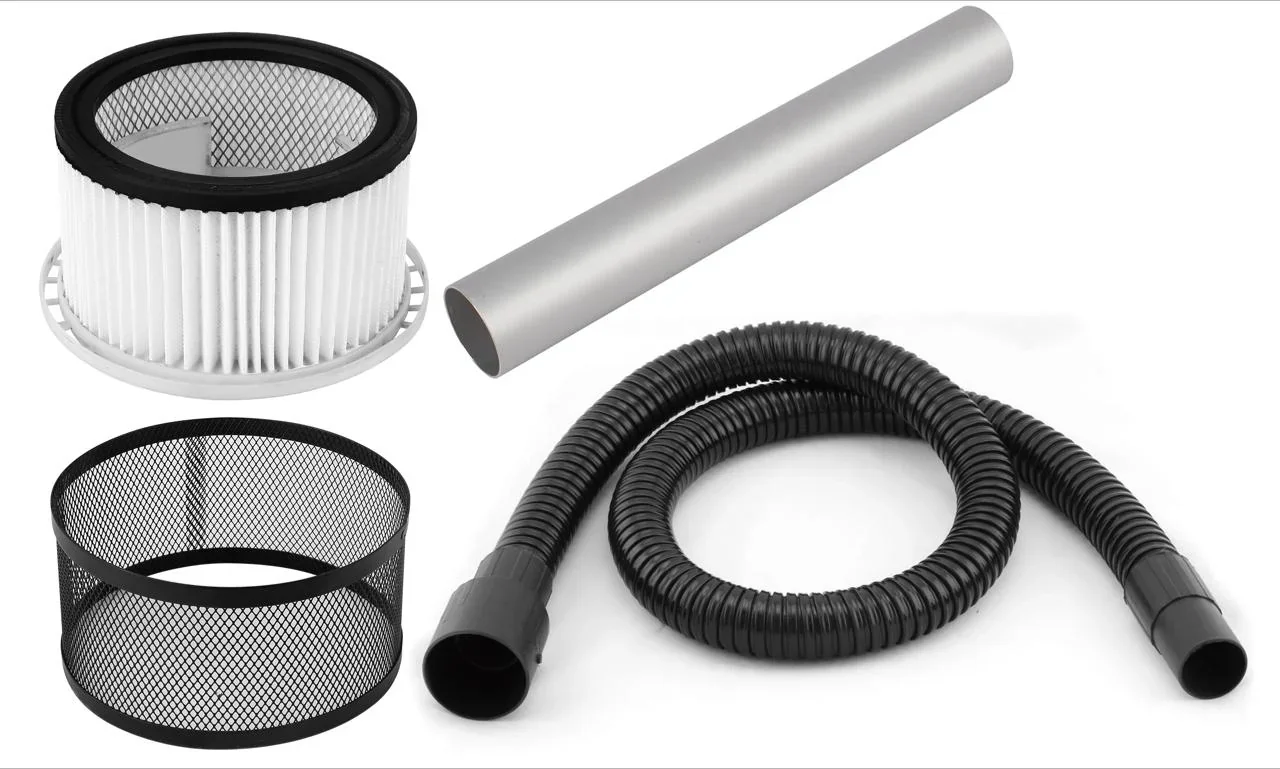 Aschesauger AS15L, Edelstahl, 800 Watt, 15 L - 0