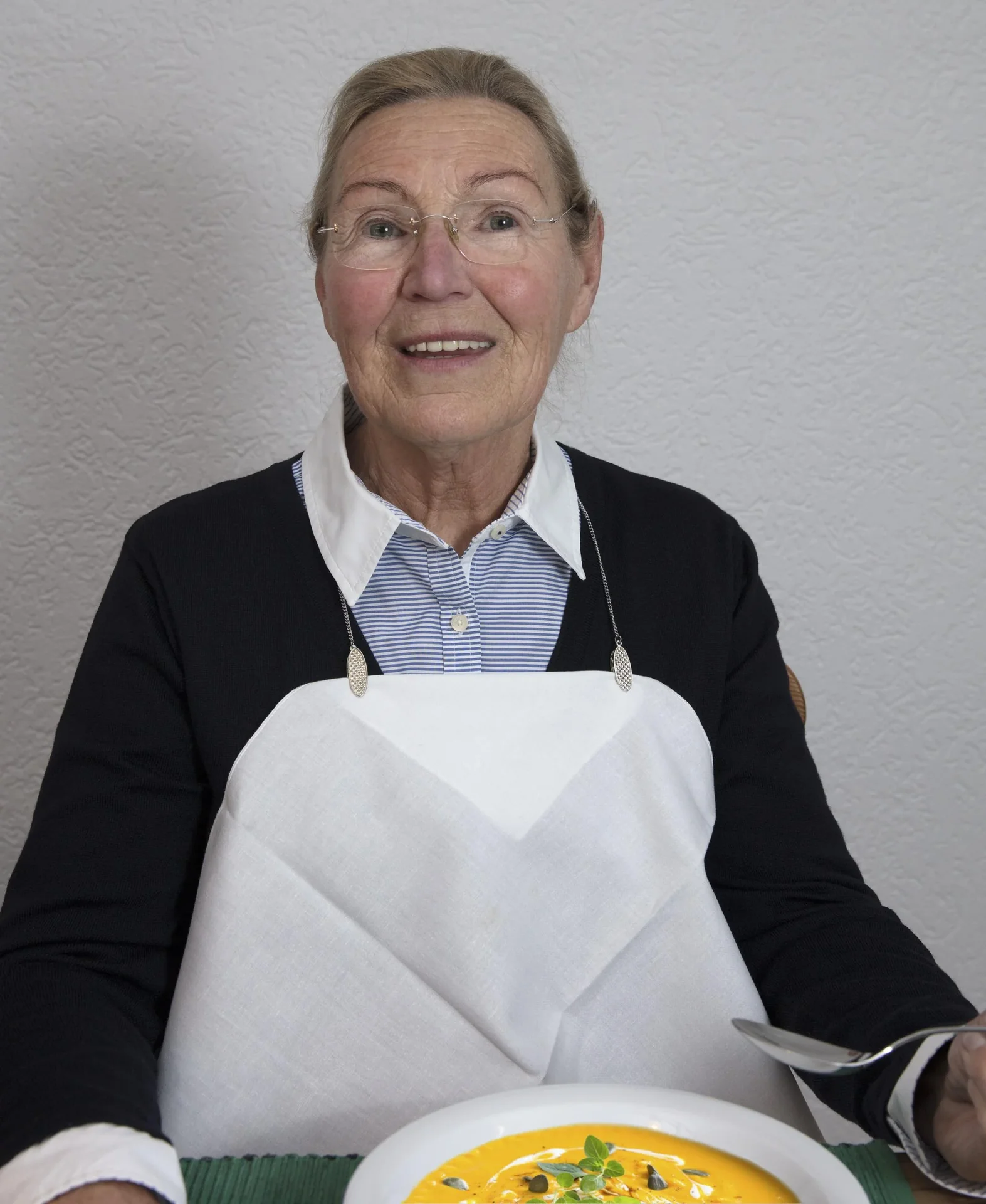 Serviettenkette platinfarben - 1