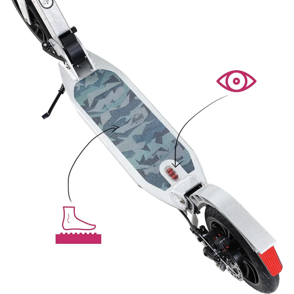 Stufe - Silber / Camouflage - ABEC 9 - Aluminium - 2