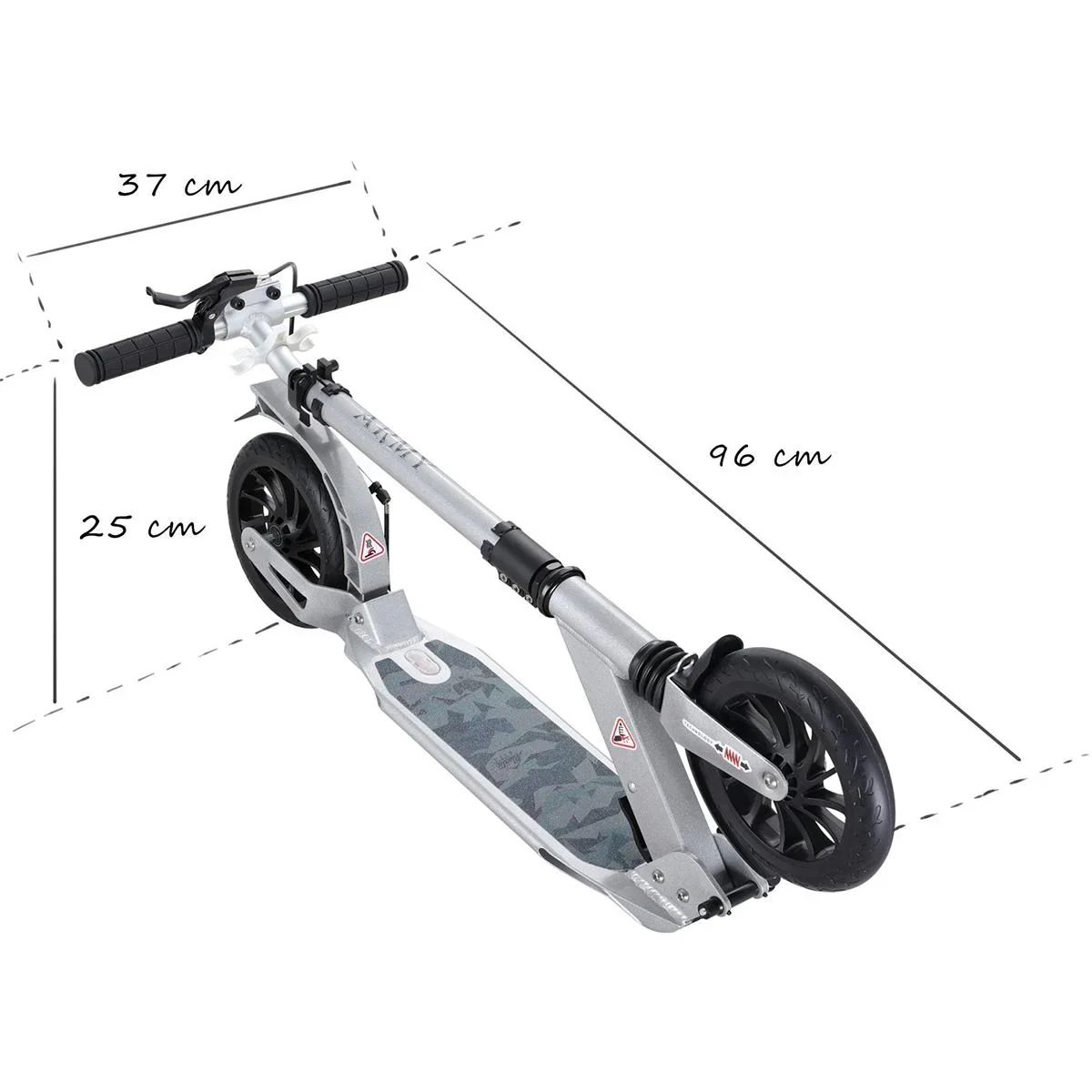 Stufe - Silber / Camouflage - ABEC 9 - Aluminium - 4