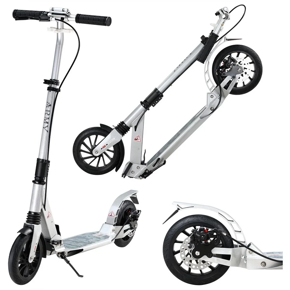 Stufe - Silber / Camouflage - ABEC 9 - Aluminium - 6