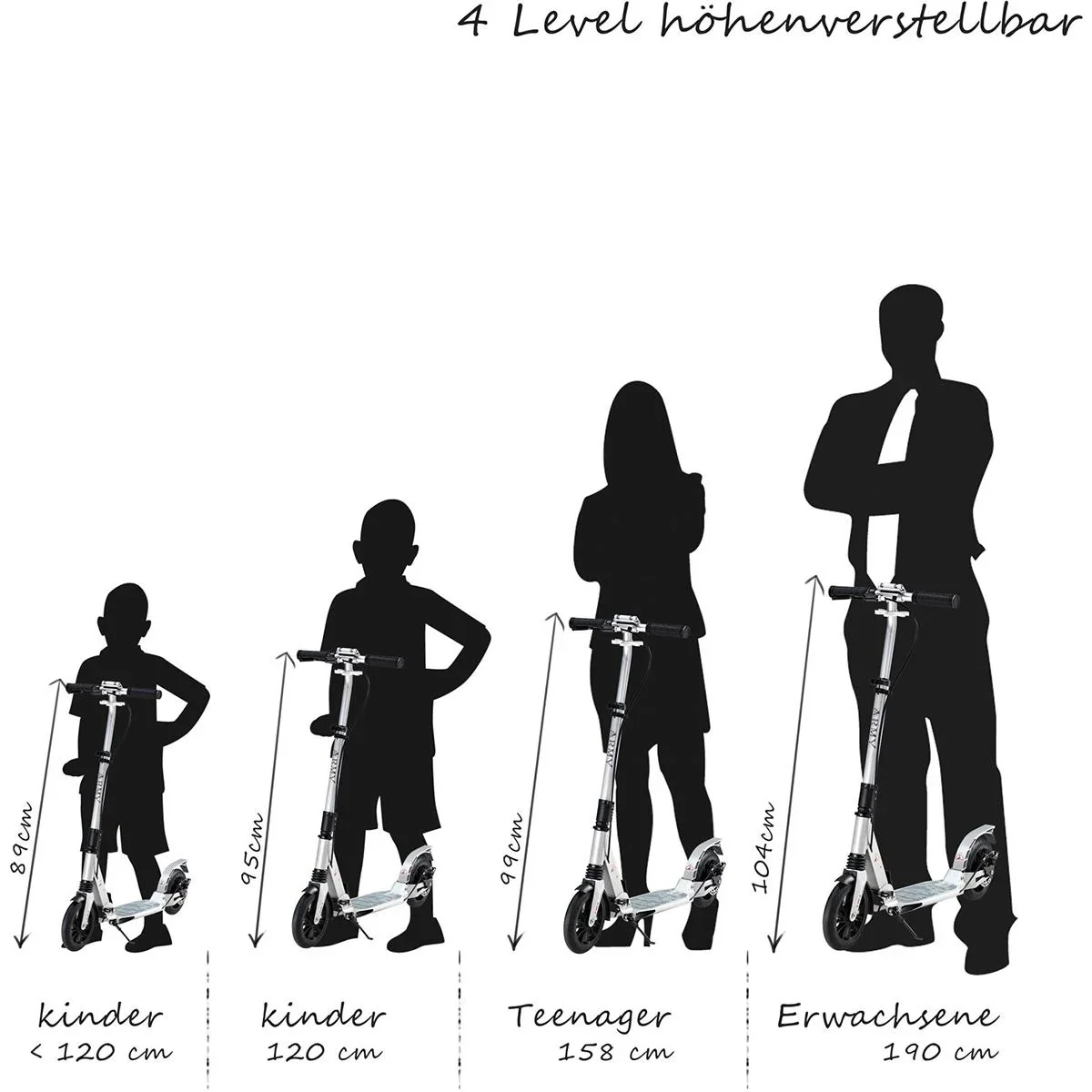 Stufe - Silber / Camouflage - ABEC 9 - Aluminium - 7