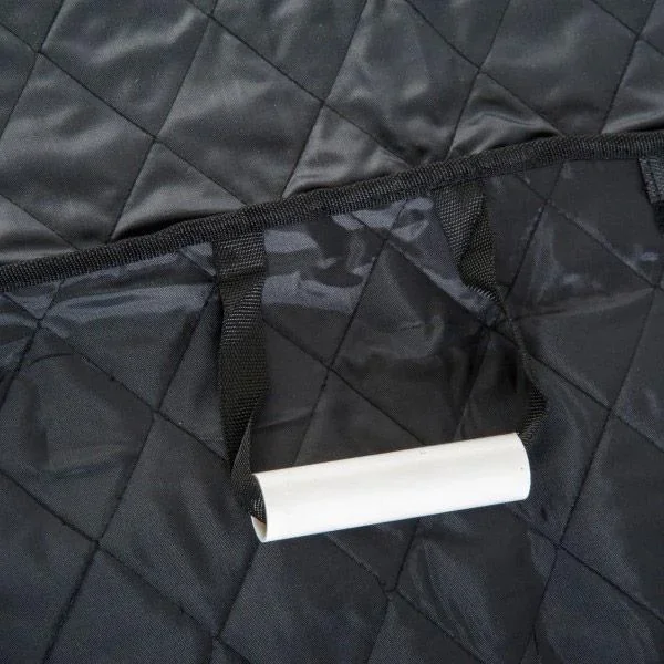 Hundedecke Autodecke wasserdicht Schwarz L147 x B137 cm - 2