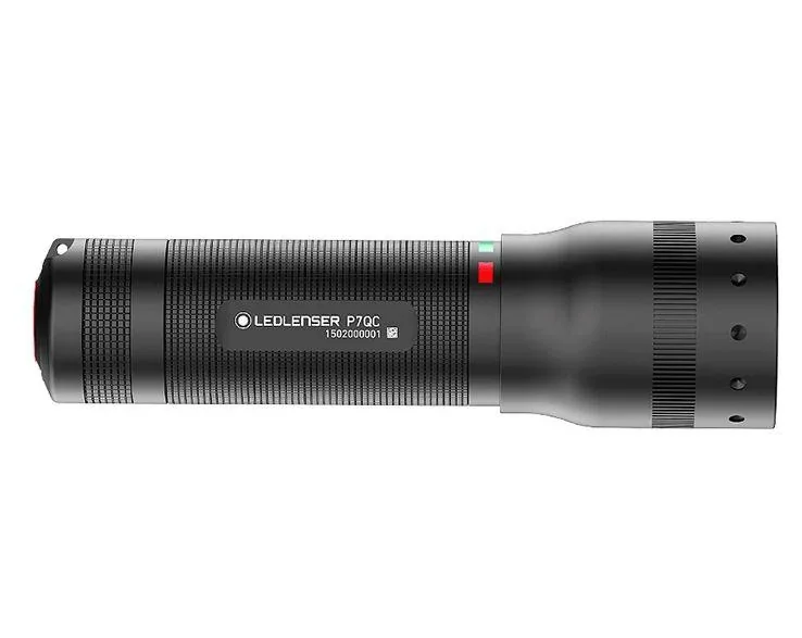 LED Taschenlampe P7QC mit 4 Lichtfarben - 4