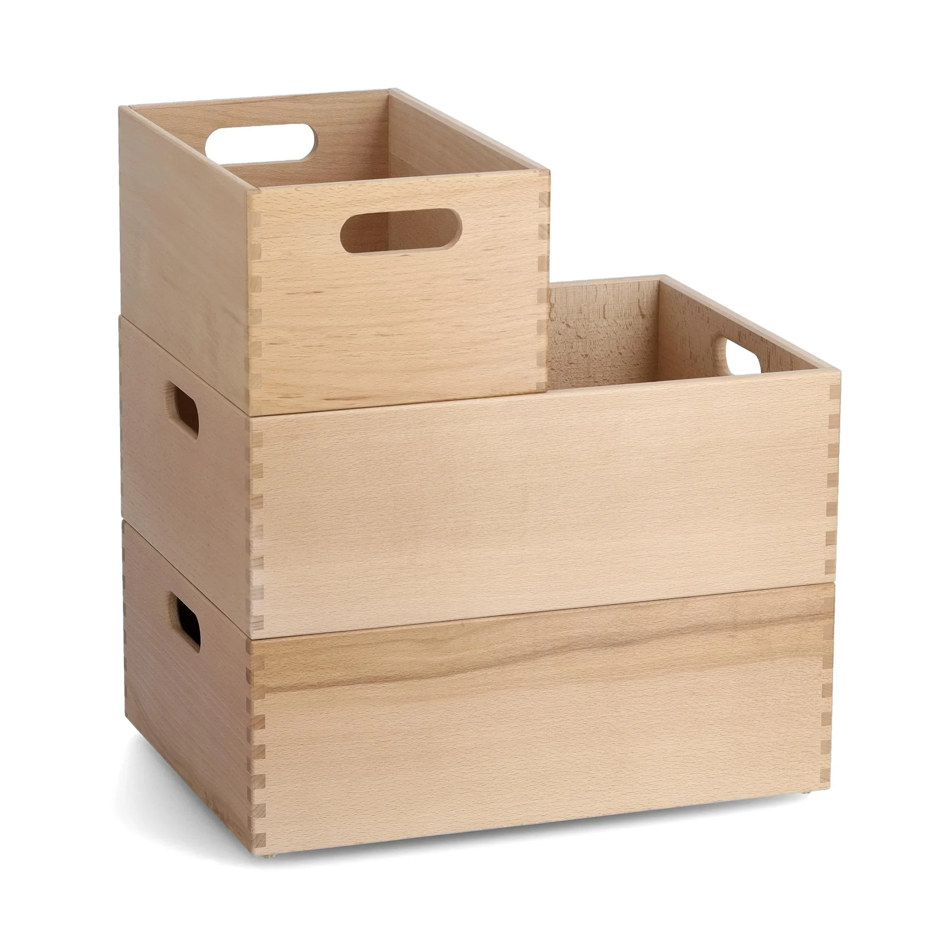 Allzweckkiste, Buche lackiert, 40 x 30 x 15 cm - 0