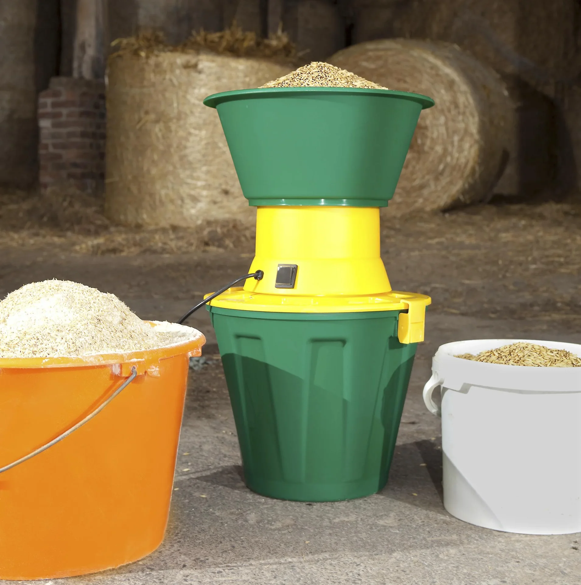 Elektrische Getreidemühle, 600 W, auch für Hülsenfrüchte - 2