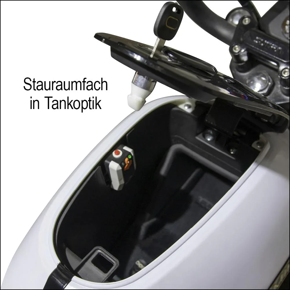 Design E-Roller "Max" 45 km/h schwarz - 8