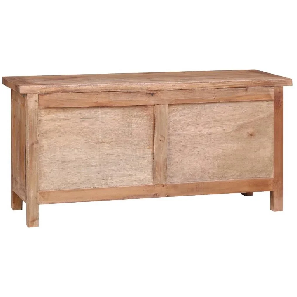 TV-Schrank 102x35x50 cm aus massivem recyceltem Holz - 1