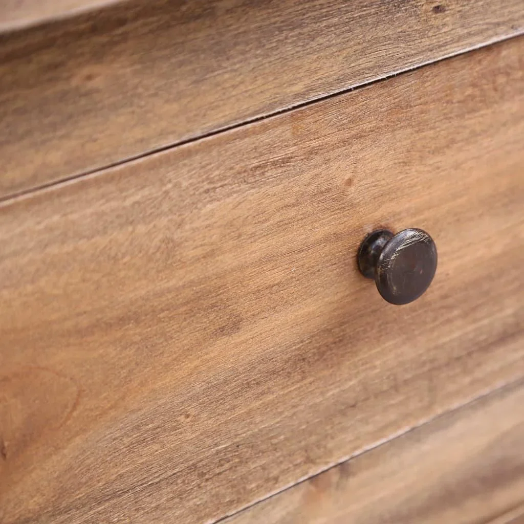 TV-Schrank 102x35x50 cm aus massivem recyceltem Holz - 4