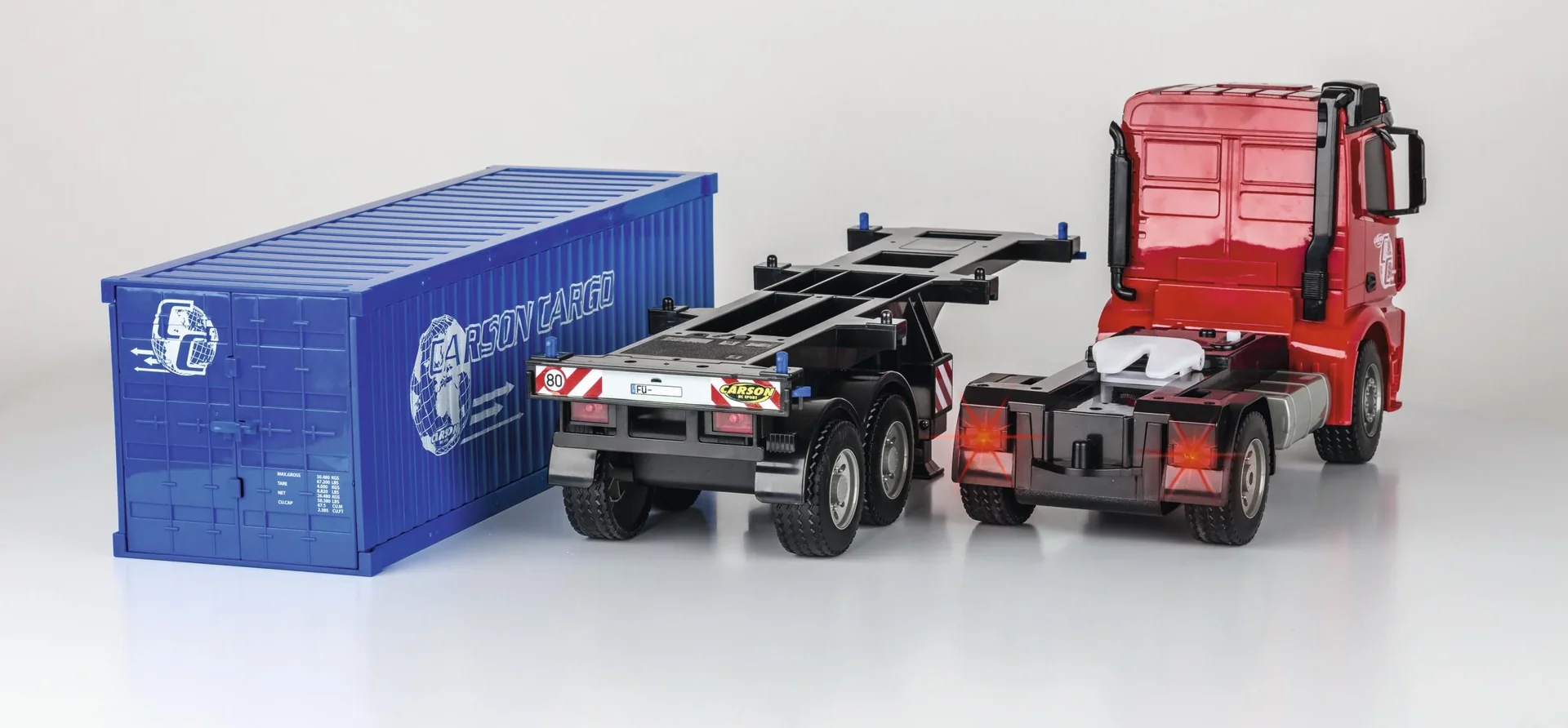 MB Arocs mit Container 2.4 GHz 100% RTR 1:20 - 7