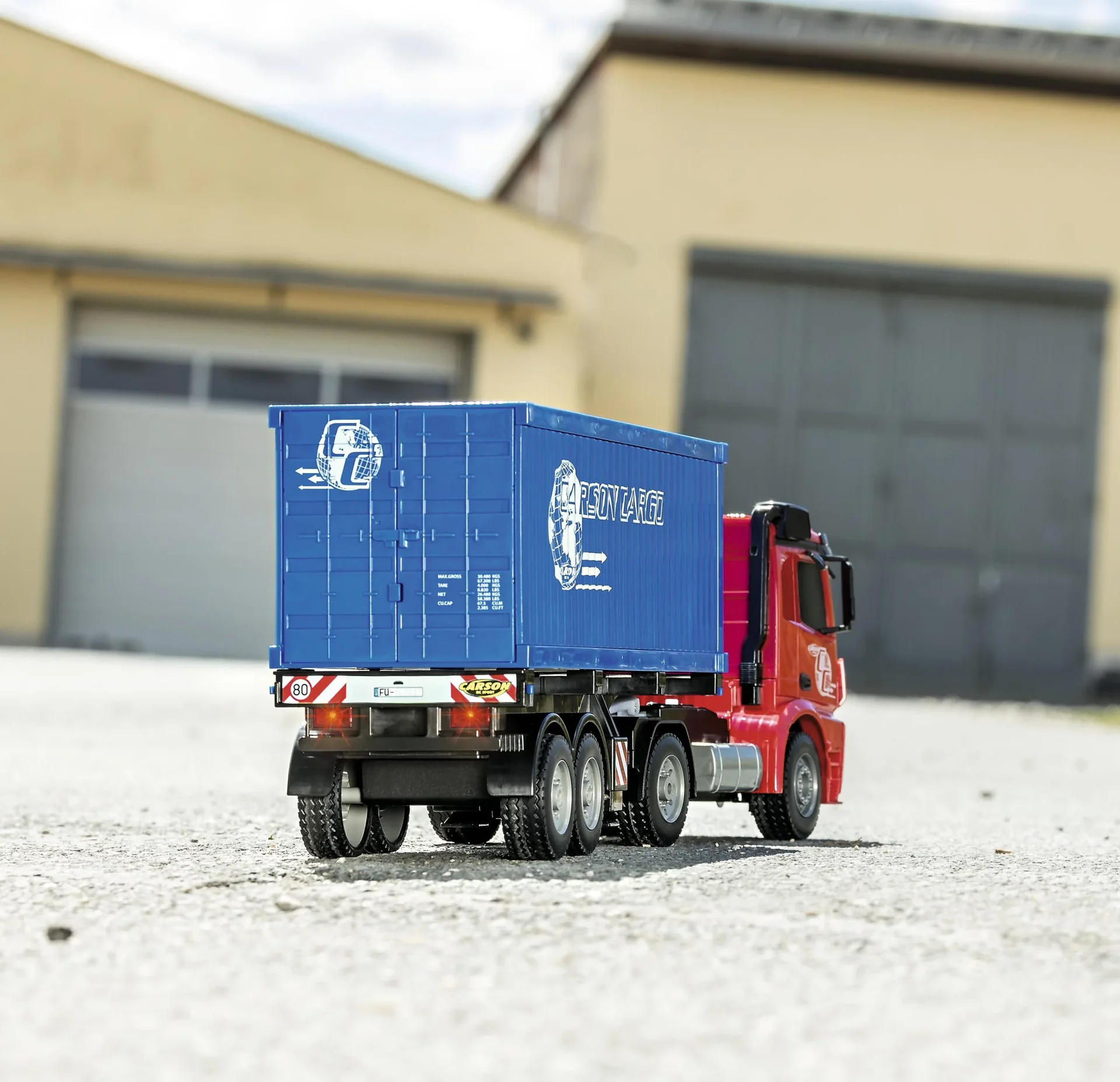 MB Arocs mit Container 2.4 GHz 100% RTR 1:20 - 9