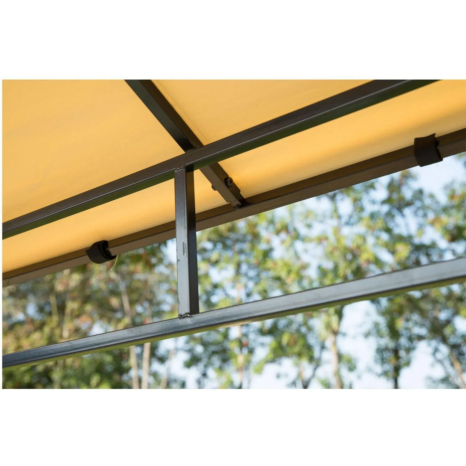 Grillpavillon mit Flammenschutzdach - 3