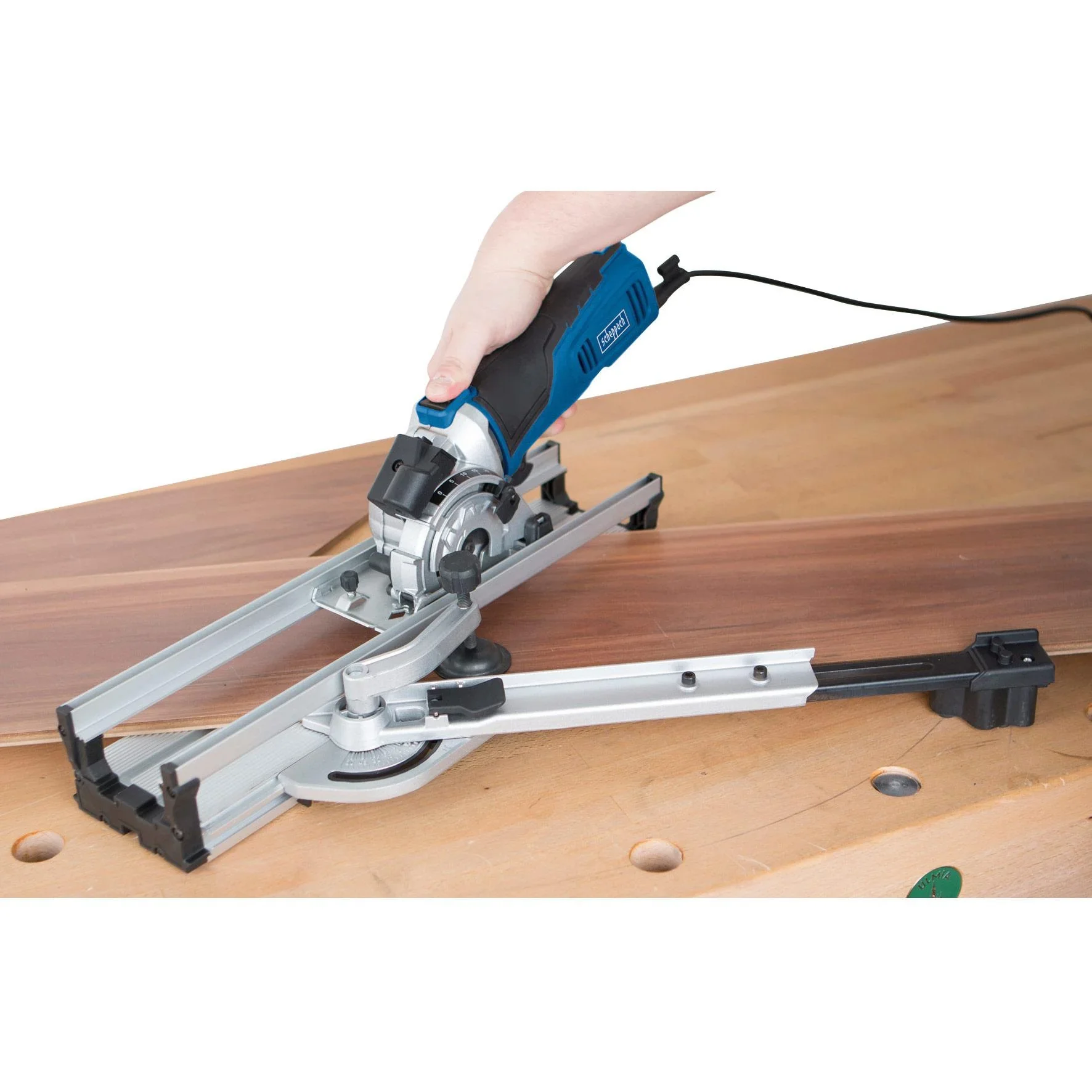 Eintauchschnittsäge PL285 - 600W, 89mm, 220-240V, + 3-teiliger zusätzlicher Sägeblattsatz - 7