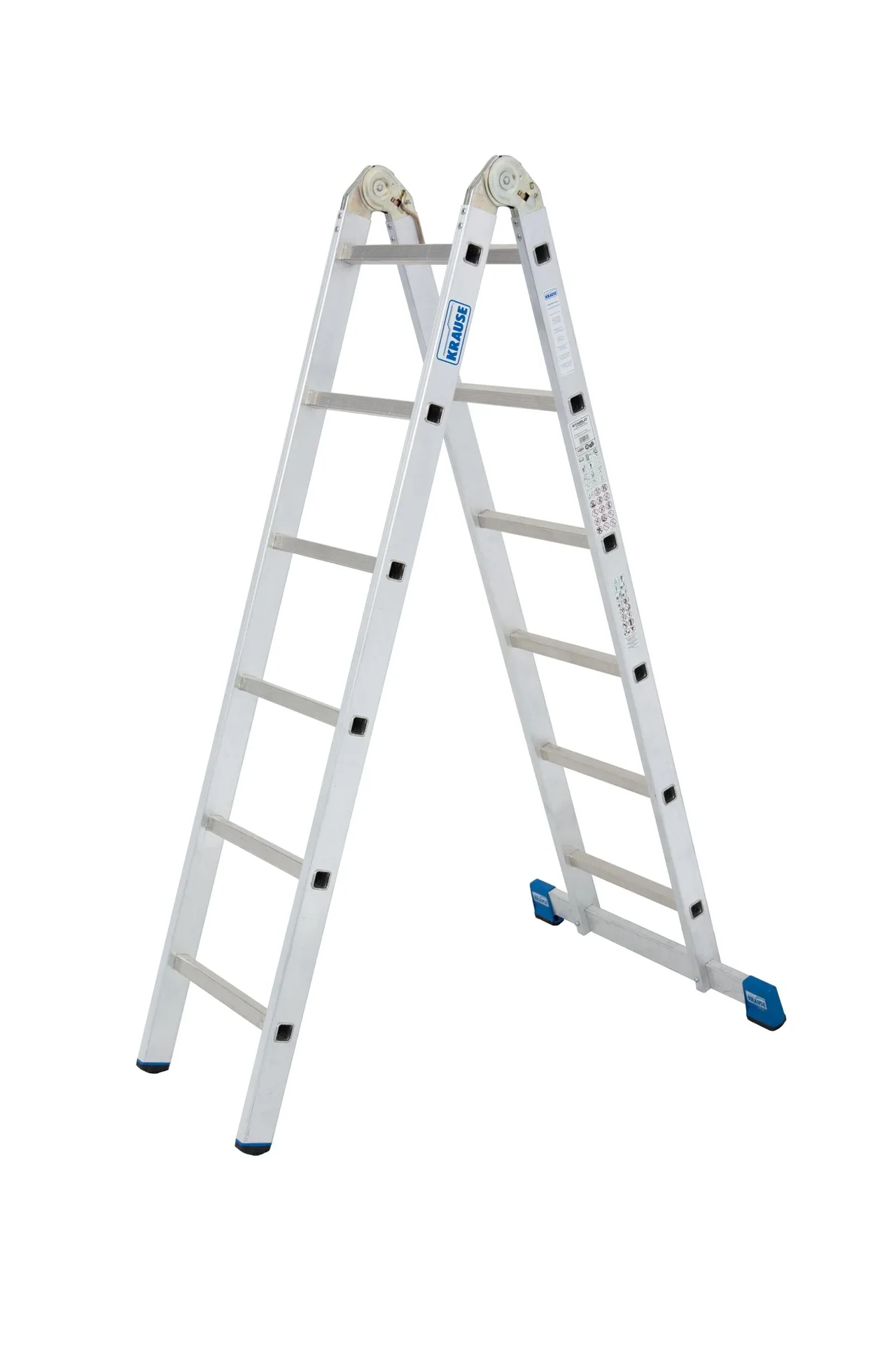 STABILO Gelenk-Kombileiter, 2 x 3 + 2 x 6, Sprossenleiter - 3