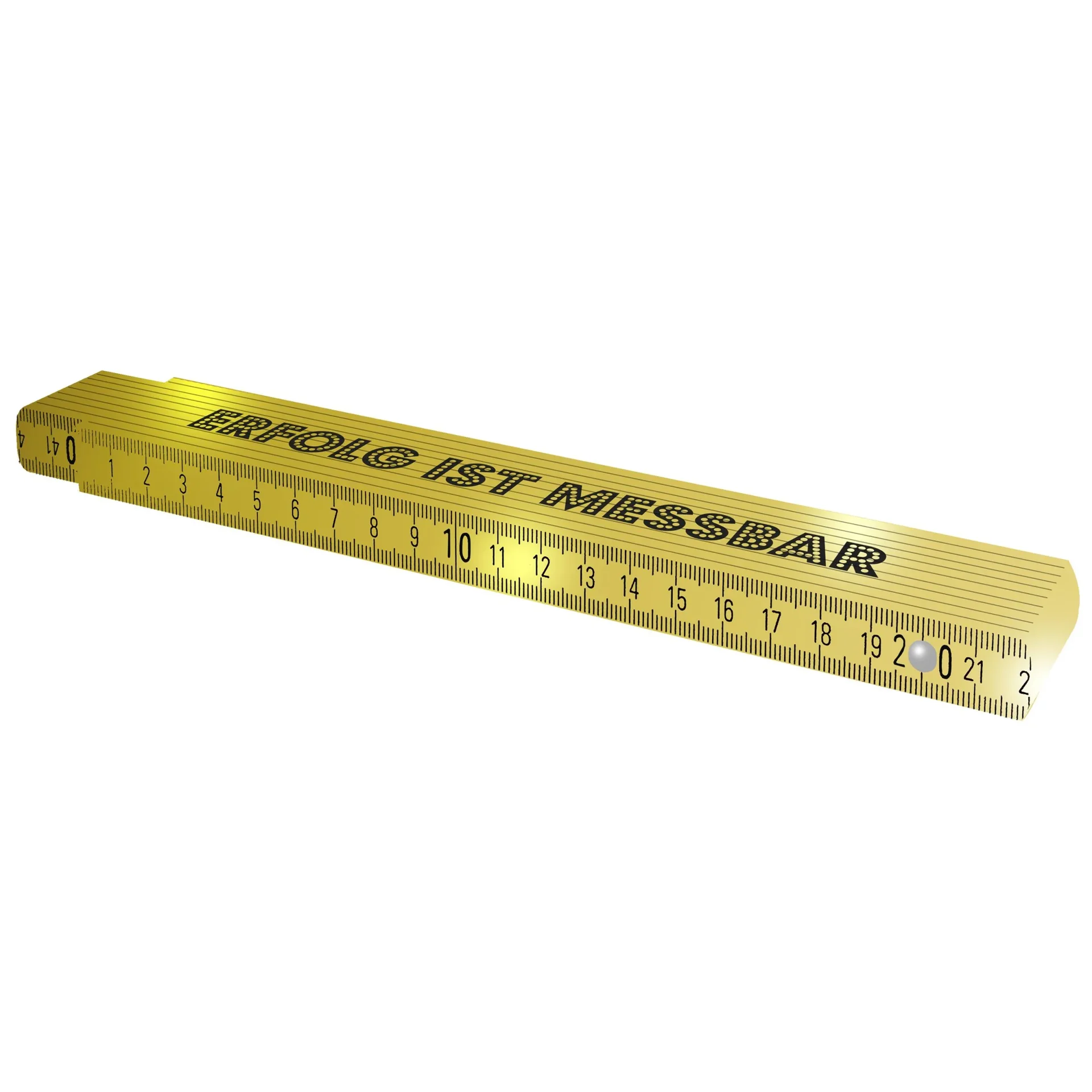 Meterstab 2 m "ERFOLG IST MESSBAR" - 0