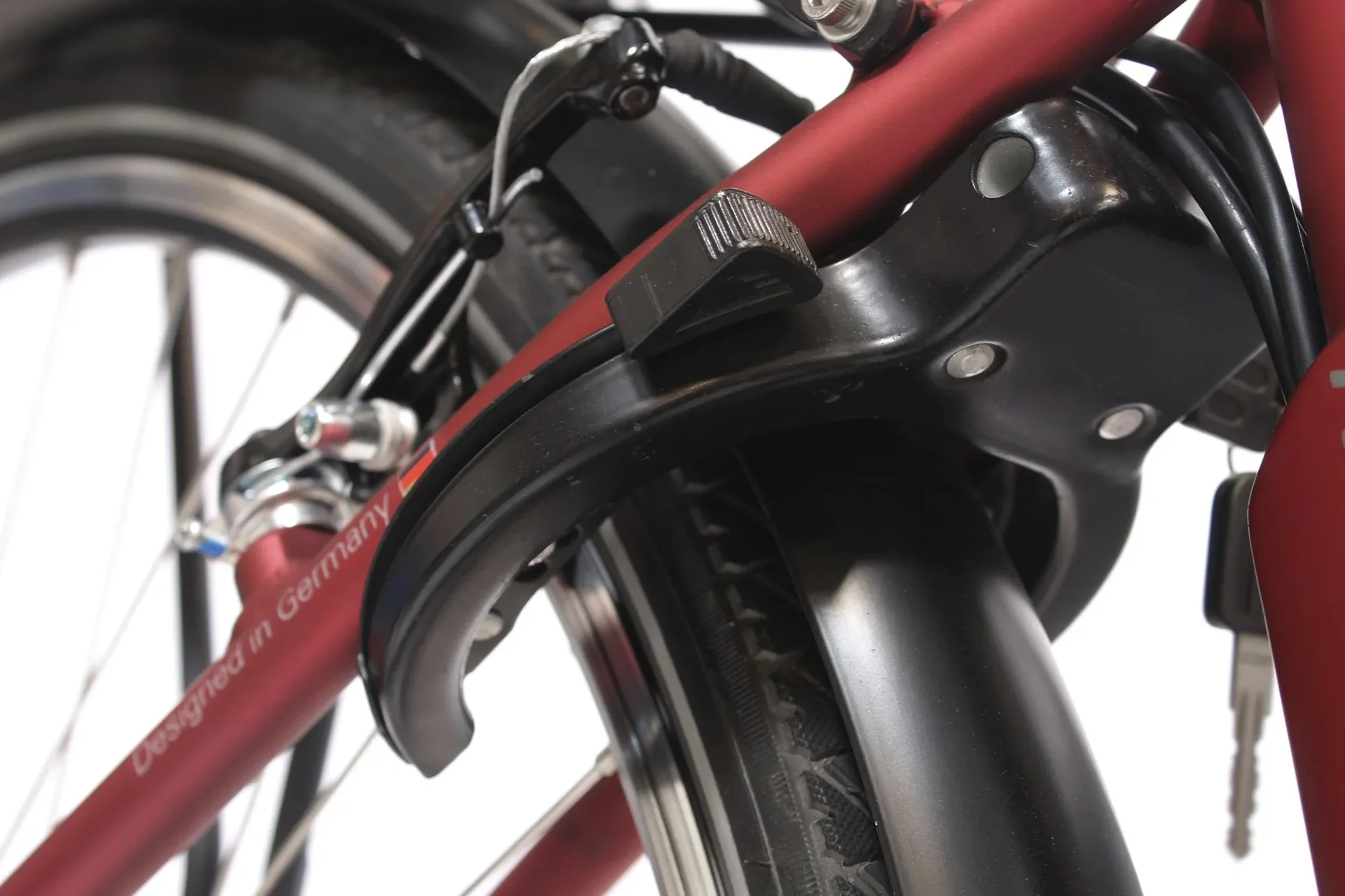 Unisex City E-Bike 28 Zoll, Rahmenhöhe 45 cm, 3-Gang Nabenschaltung, Bordeaux matt, Berlin - 9