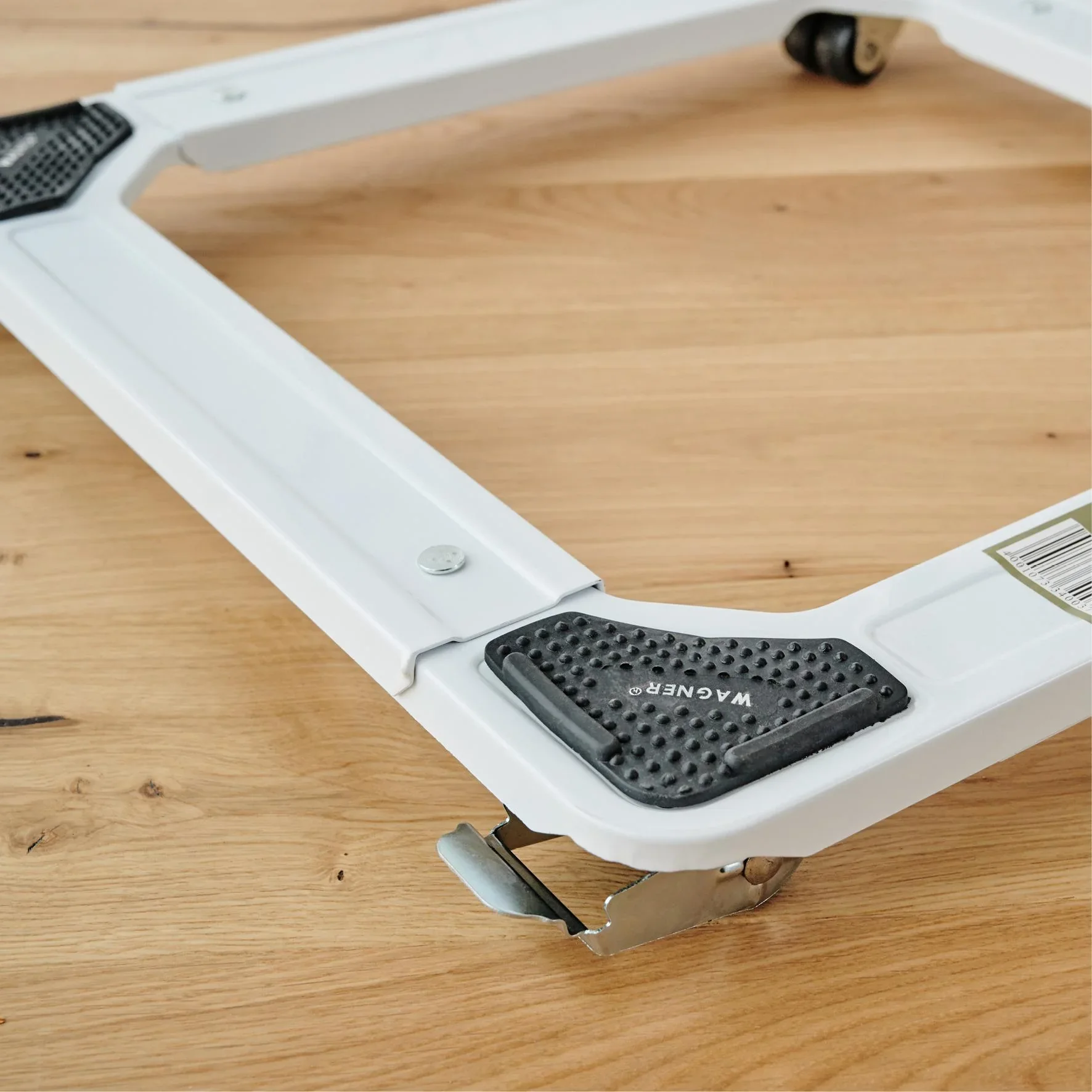 Transporthilfe MM 1192, 42-60 x 5 cm, ausziehbar, 2 Lenk- & 2 Bockrollen Ø 30 mm, 2 Feststeller, Tragkraft 220 kg - 5